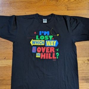 Over the hill shoebox shirt
